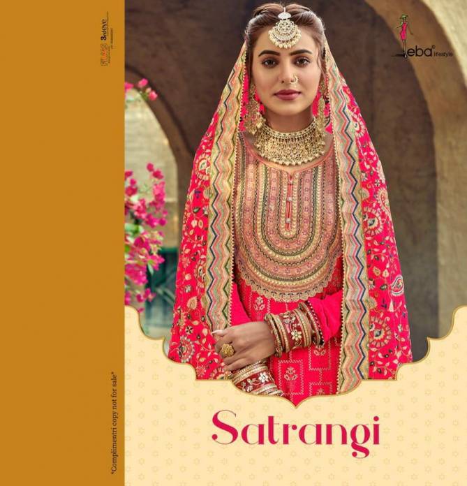 SATRANGI Heavy Festive Wear Designer Georgette Salwar Suit Collection